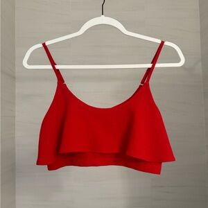 Cute Red Crop Top